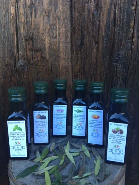 aromatische olijfolie extra vergine look