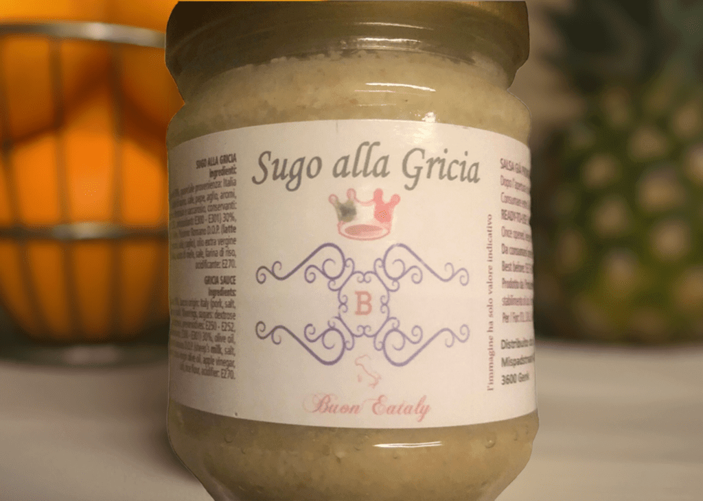 sugo alla gricia
