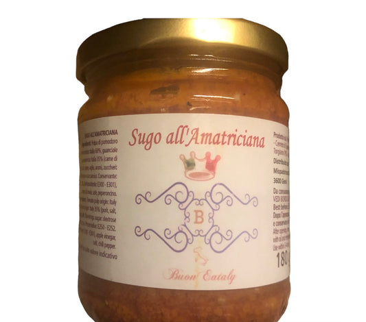 Sugo all'amatriciana 180gr