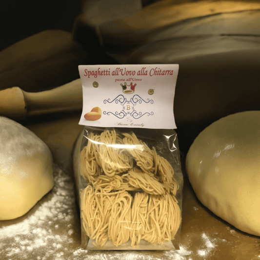 spaghetti all'uovo alla chitarra